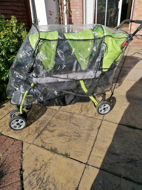 triple pushchair for sale